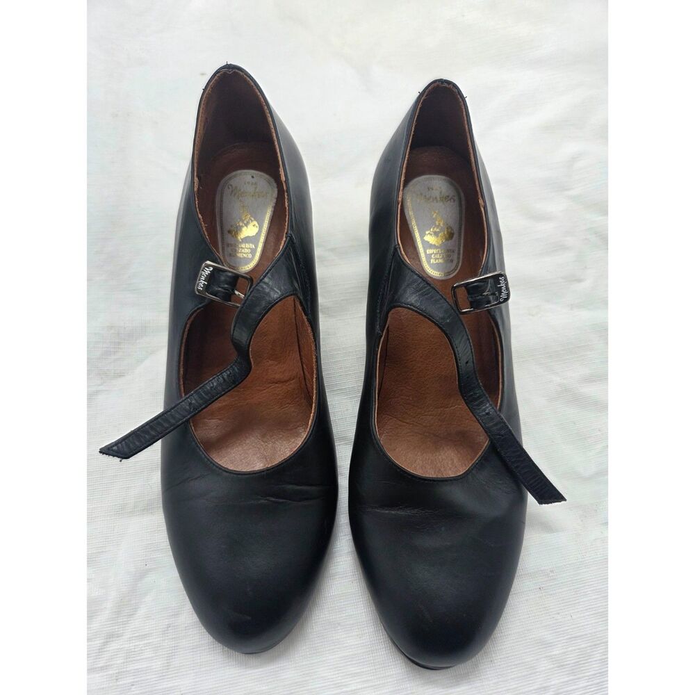 Menkes Black Flamenco Dancing Shoes